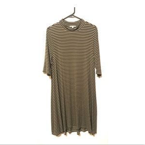 Charlotte Russe Striped T-Shirt Dress